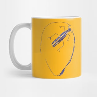 longhorn beetle Mug